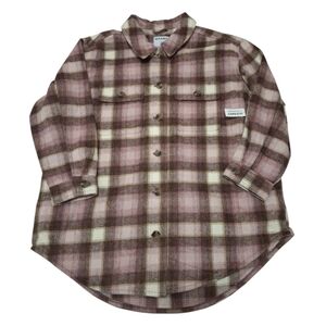 Old Navy Plaid Flannel Shacket Jacket Size XXL NWT